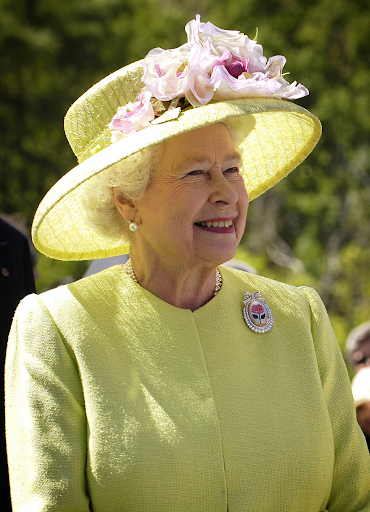 Queen Elizabeth II, age 81, visiting NASAs Goddard Space Flight Center. Courtesy of NASA/Bill Ingalls