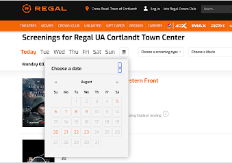 Cortlandt Regal's website, which has had show times listed as far as August and September 2023