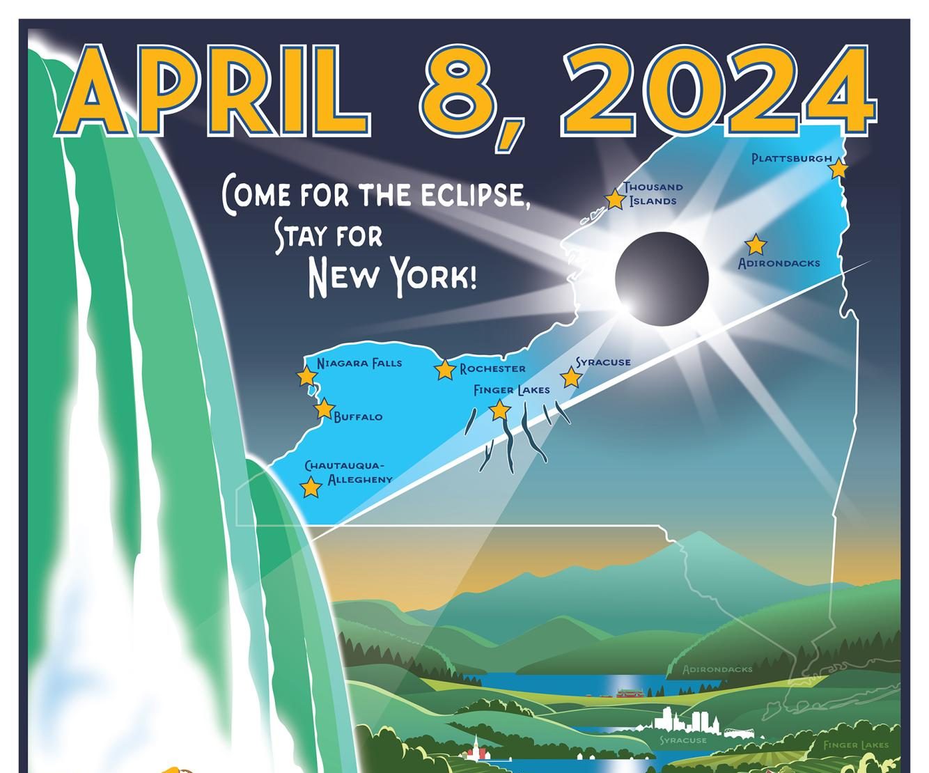 Upcoming Total Solar Eclipse Passing Through New York – The Hendrick ...